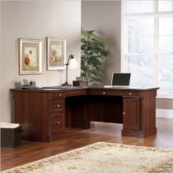 Sauder Palladia L Shaped Executive Desk