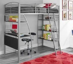 DHP Loft Bed with Desk Underneath